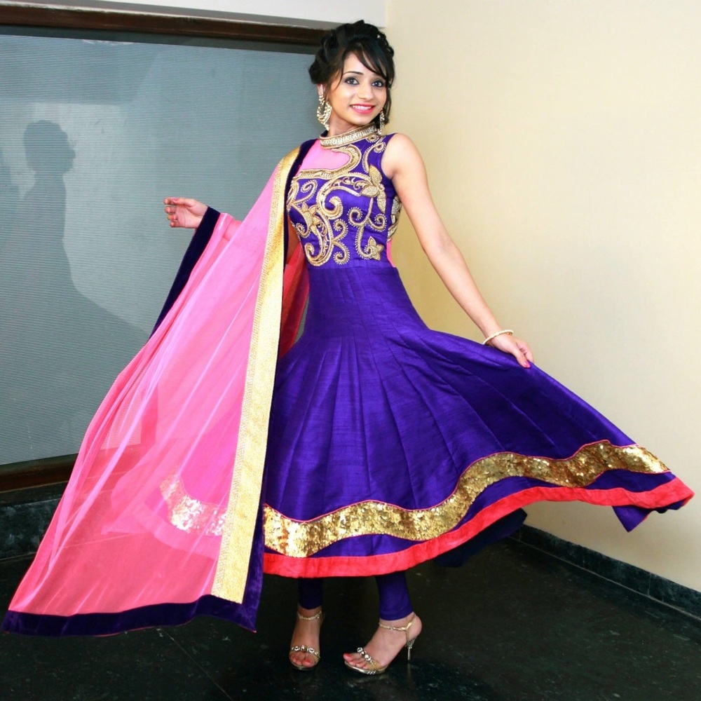 Frock Suite in Pure Silk